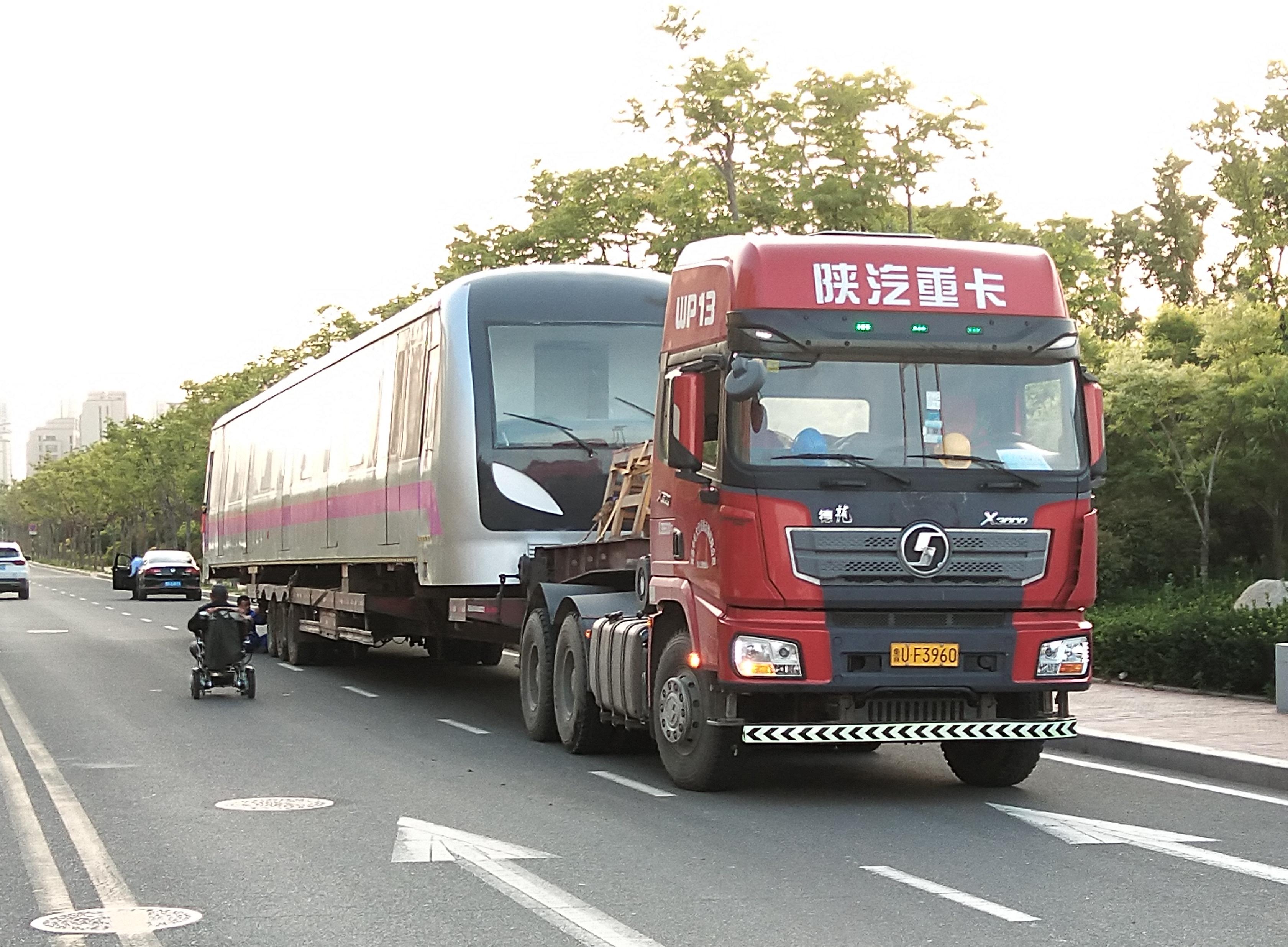 2020年5月中国中车出口轻轨机车运输项目